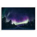 Colorful Polar Arctic Northern Lights (12"H x 16"W x 0.13"D)
