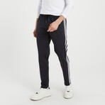 Stevey Sweatpants // Black + White (XL)