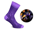 Violet Drizzle Socks (Medium)