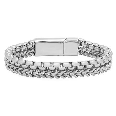 Wire Cable Bracelet V1 // Silver