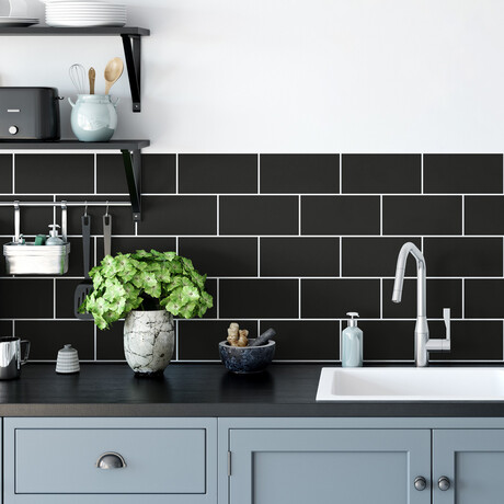 Subway Tile Stickers (Gray)