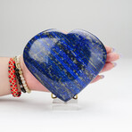 Genuine Polished Lapis Lazuli Heart v2
