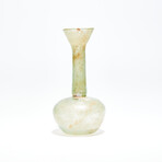 Large Roman Glass Flask // 3rd-5th Century AD