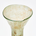 Large Roman Glass Flask // 3rd-5th Century AD