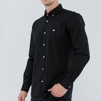 Talbot Button Up Shirt // Black (XL)