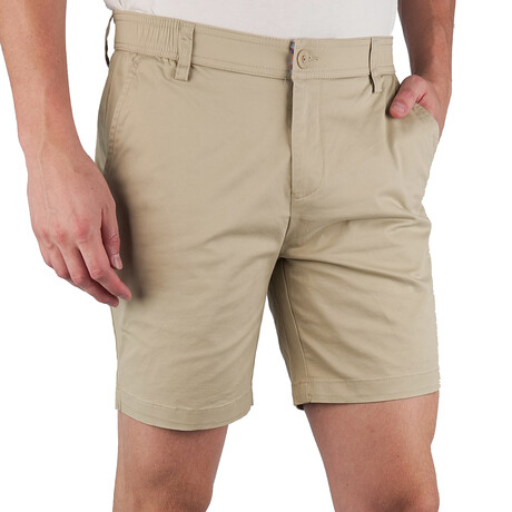 Shorts // Khaki (Small (27"-30"))