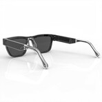 Unisex // Kingsland 2.0 Polarized Sunglasses // Black + Gray