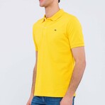 Apollo Short Sleeve Polo Shirt // Mustard (XL)