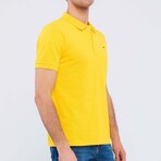 Apollo Short Sleeve Polo Shirt // Mustard (XL)