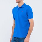 George Short Sleeve Polo Shirt // Indigo (S)