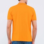Brian Short Sleeve Polo Shirt // Orange (S)