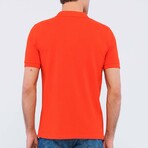 Dante Short Sleeve Polo Shirt // Red (XL)
