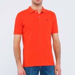 Dante Short Sleeve Polo Shirt // Red (L)