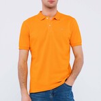 Brian Short Sleeve Polo Shirt // Orange (3XL)