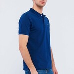 Derek Short Sleeve Polo Shirt // Navy (L)