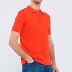 Dante Short Sleeve Polo Shirt // Red (M)