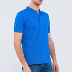 George Short Sleeve Polo Shirt // Indigo (2XL)