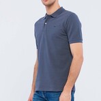 Brody Short Sleeve Polo Shirt // Anthracite (L)