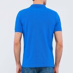George Short Sleeve Polo Shirt // Indigo (XL)