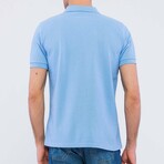 Bruno Short Sleeve Polo Shirt // Light Blue (S)