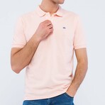 Chase Short Sleeve Polo Shirt // Pink (XL)