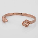 Ferus Bangle Bracelet // Rose Gold (Small: 5.5"-5.9" Wrist)