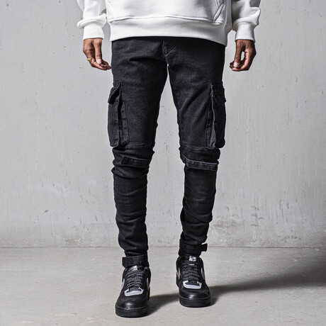 Morton Jeans // Black (29WX30L)