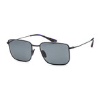 Men's Fashion PR52YS-1AB5Z1-56 Polarized Sunglasses // Black + Dark Gray