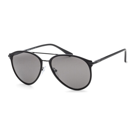 Men's Fashion PR51WS-07F731-59 Sunglasses // Matte Black + Black + Dark Gray