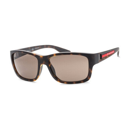 Men's Linea Rossa PS01WS-58106H-59 Sunglasses // Havana + Brown