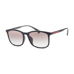 Unisex Linea Rossa PS01TSF-DG00A757 Sunglasses // Black + Gray