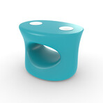 Amped Side Table // Surf Blue // Single
