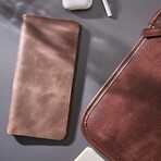 Phone Wallet // Brown (Iphone12)