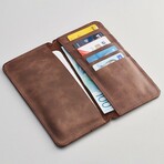 Phone Wallet // Brown (Iphone12)