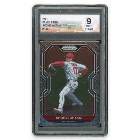 Shohei Ohtani // 2021 Panini Prizm // DGA 9 Mint