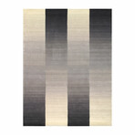 Jules Collection // Hand-Tufted Silver + Ivory Area Rug (7' 9" X  9' 9")