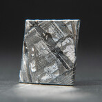 Natural Seymchan Meteorite Square Slice with Display Box // 15g