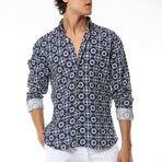 Linen Shirt // Multicolor (L)