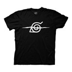 Naruto Shippuden Anti Leaf Symbol T-Shirt // Black (L)