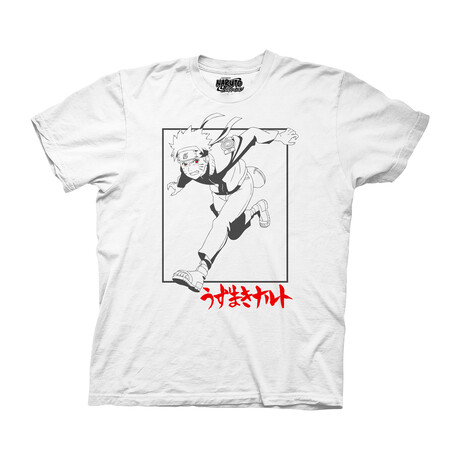 Naruto Shippuden T-Shirt // White (S)