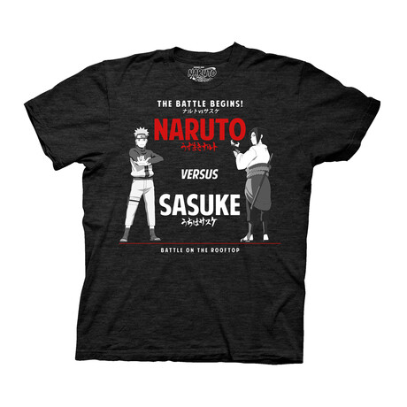 Naruto Shippuden T-Shirt // Heather Charcoal (S)