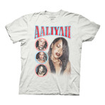 Aaliyah 1979-2001 T-Shirt // White (M)