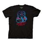 Cobra Kai Never Dies Logo T-Shirt // Black (L)