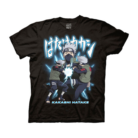 Naruto Shippuden Kakashi T-Shirt // Black (S)