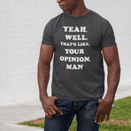 Your Opinion Vintage T-Shirt // Heather Gray (2XL)