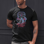 Cobra Kai Never Dies Logo T-Shirt // Black (XL)