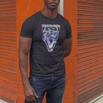 Ghostbusters Zuul Arcade T-Shirt // Black (2XL)