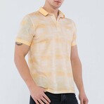 Kian Short Sleeve Polo Shirt // Yellow (M)