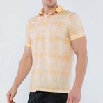 Kian Short Sleeve Polo Shirt // Yellow (XL)