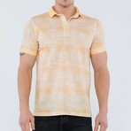 Kian Short Sleeve Polo Shirt // Yellow (L)